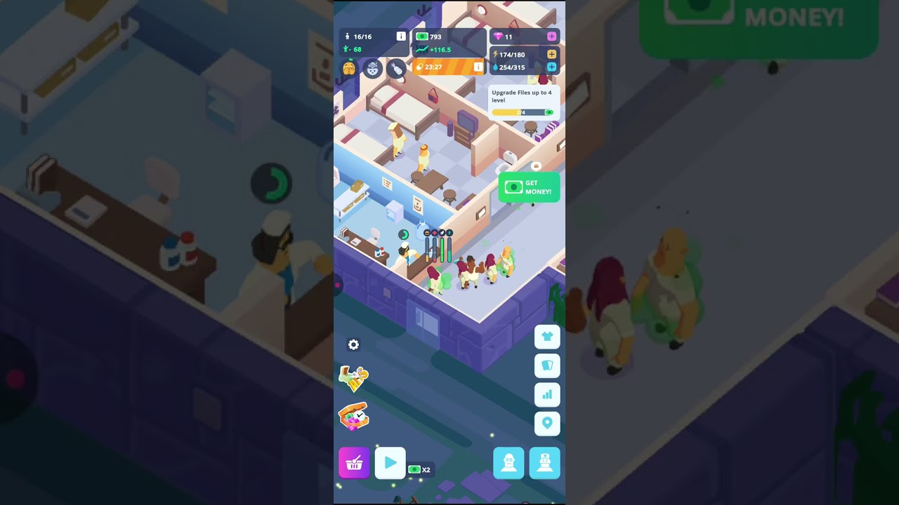 Warning: Be Wary of Shitface Guy At The End! IDLE MENTAL HOSPITAL TYCOON (9).