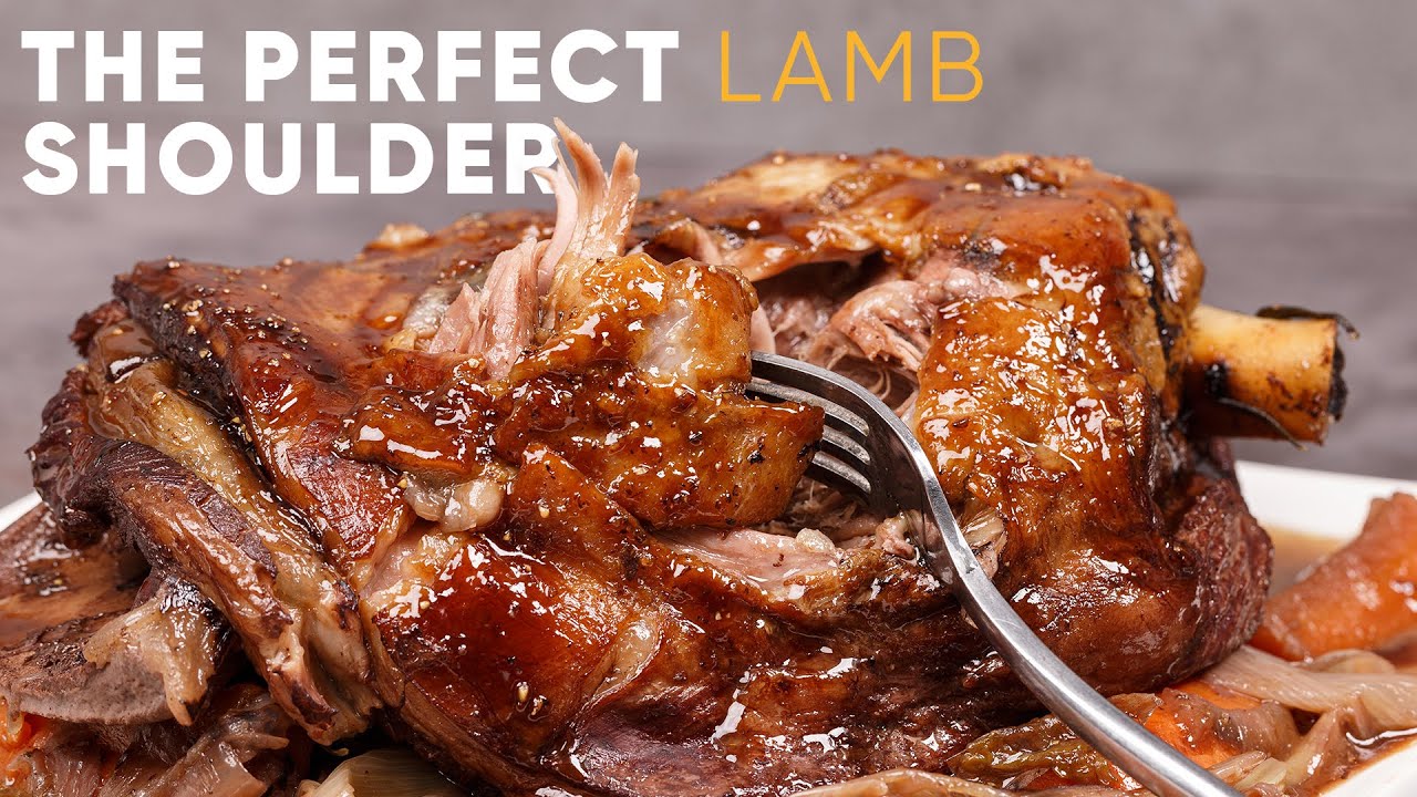 The Perfect Lamb Shoulder! MELT IN THE MOUTH slow-cooked