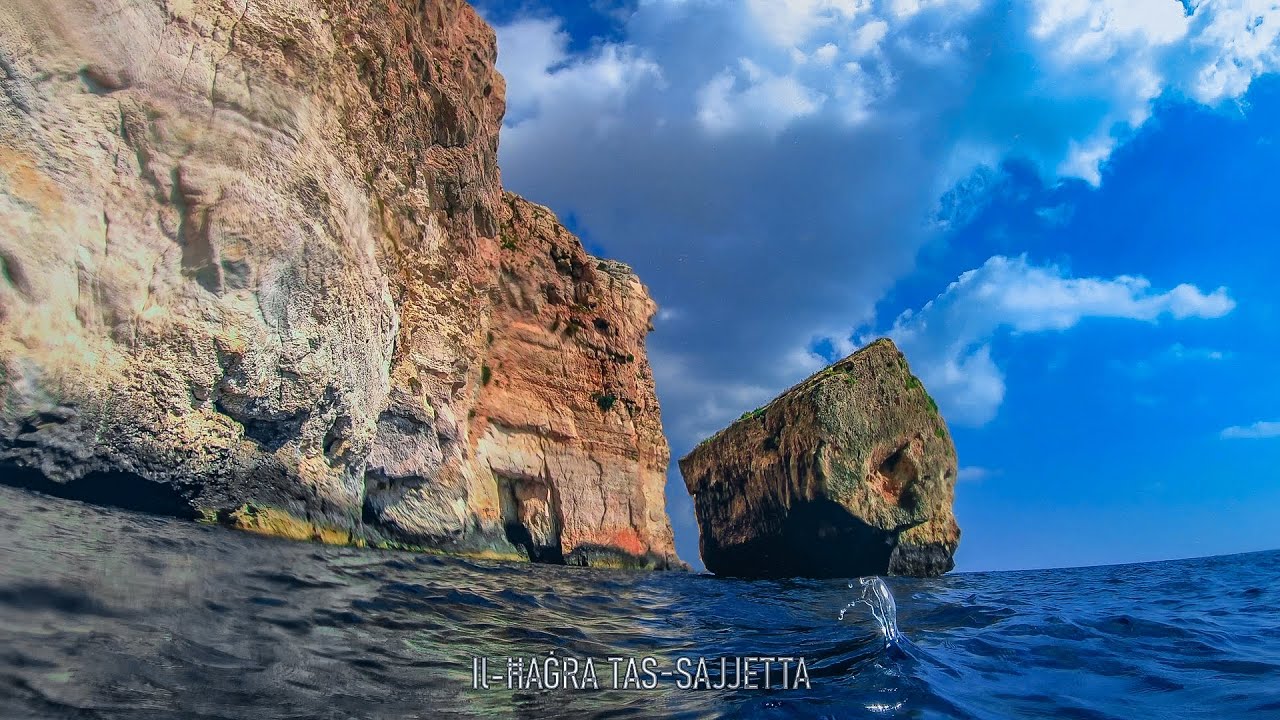 Between valleys there's peaks...& cave loads:  Bassasa to Żnuber valley - loop swim in Malta