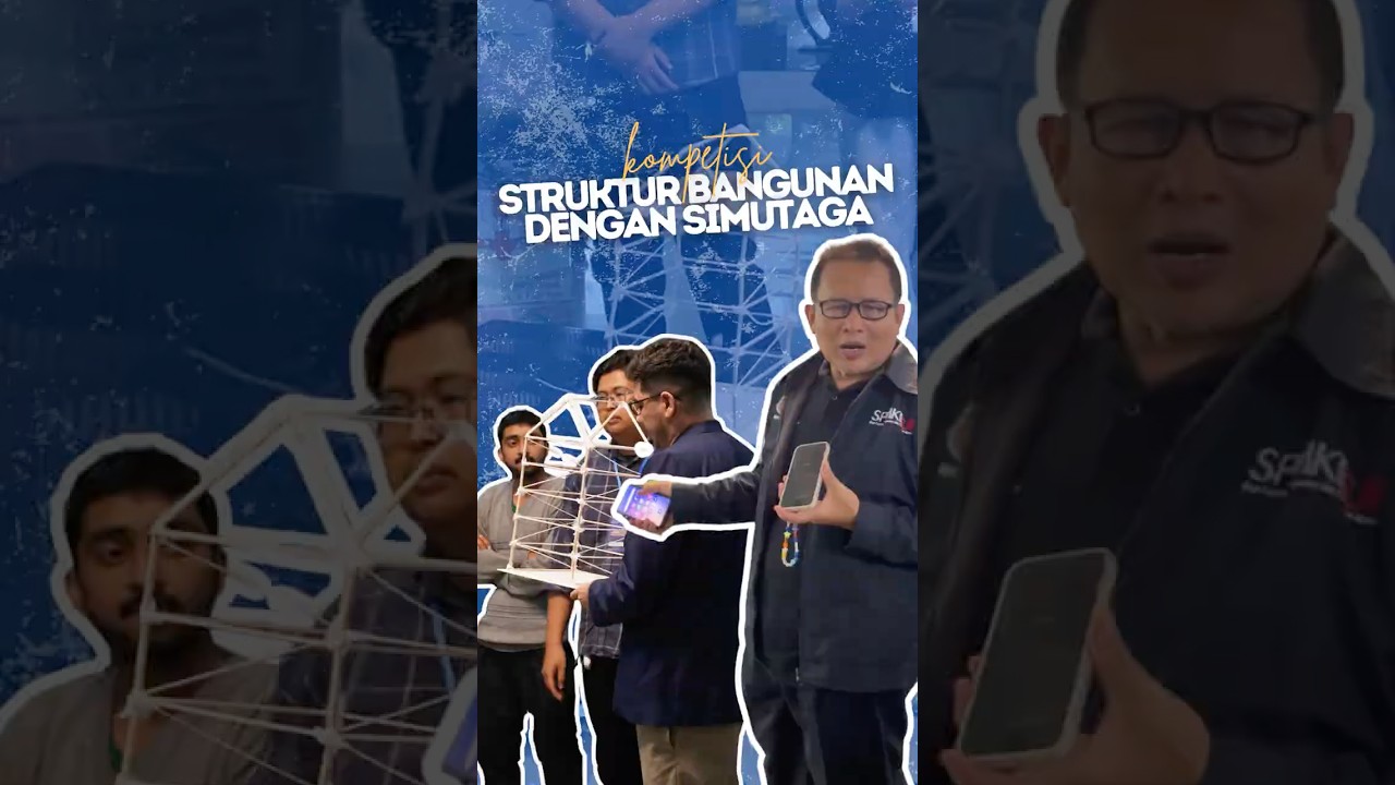 Kompetisi struktur bangunan FTSP UII dengan memanfaatkan alat Simutaga Tatonas