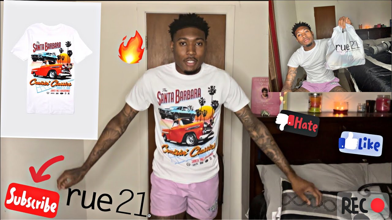Rue 21 Men Clothing|Graphic Tee Haul/Try On Review 2023