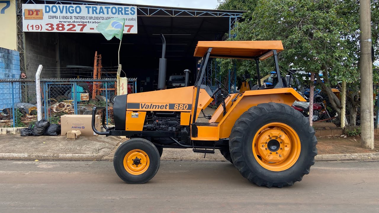 Trator Valmet 880 Ano 1989 4x2 a venda!! Vendido