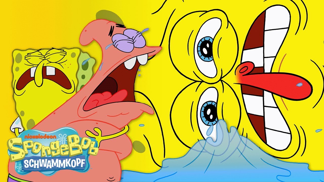 SpongeBob WEINT - 1 Stunde lang! | SpongeBob Schwammkopf
