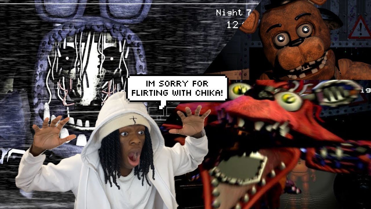FINALLY BEATING THE HARDEST FNAF GAME!!! | Five Nights at Freddy's 2 Night 4 & 5