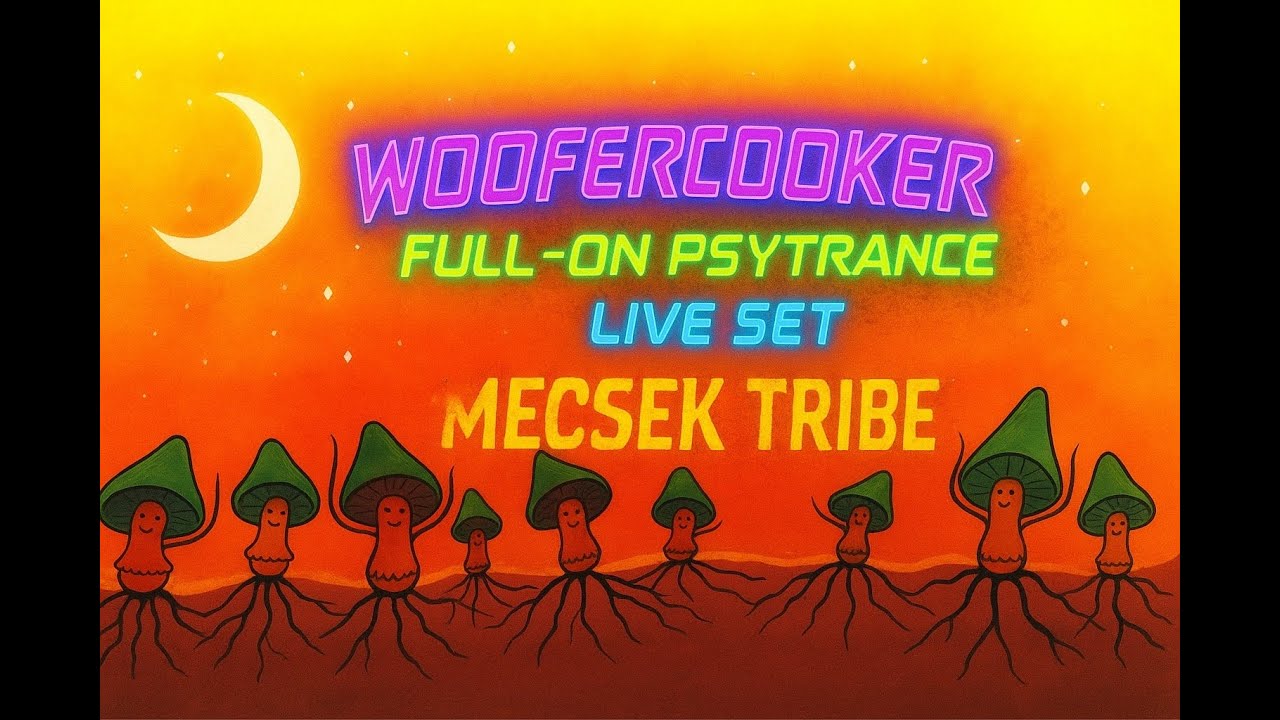 WOOFERCOOKER - PSYTRANCE MIX (2025.08.30) MECSEK TRIBE