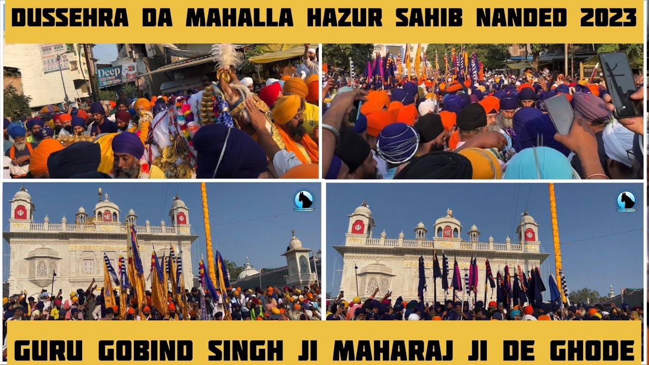 DUSSEHRA MAHALLA HAZUR SAHIB NANDED 2023 || HORSE STABLE NANDED