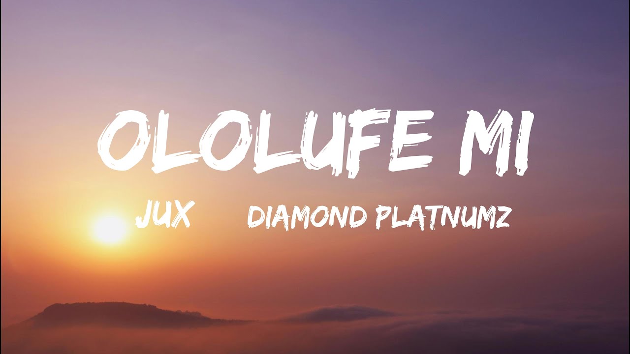 Jux Ft Diamond Platnumz - Ololufe Mi (Lyrics)