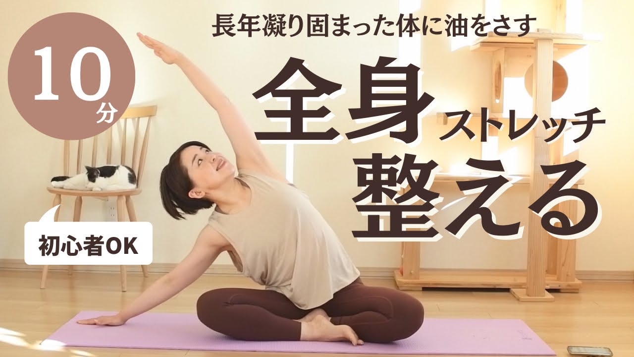 【運動初心者のカラダの土台作り】全身ストレッチ＆エクササイズで整える/毎日やろう