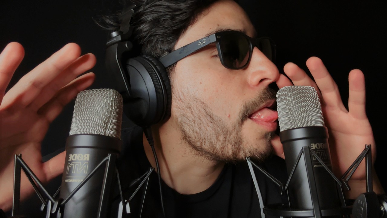 ASMR Extremely TINGLY Mouth Sounds & Hand Sounds (Ear To Ear)