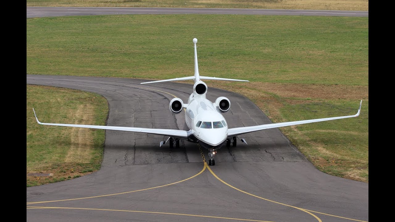 Masterjet Stunning Dassault Falcon 7X CS-DTD / Start Up, Taxi and Take Off
