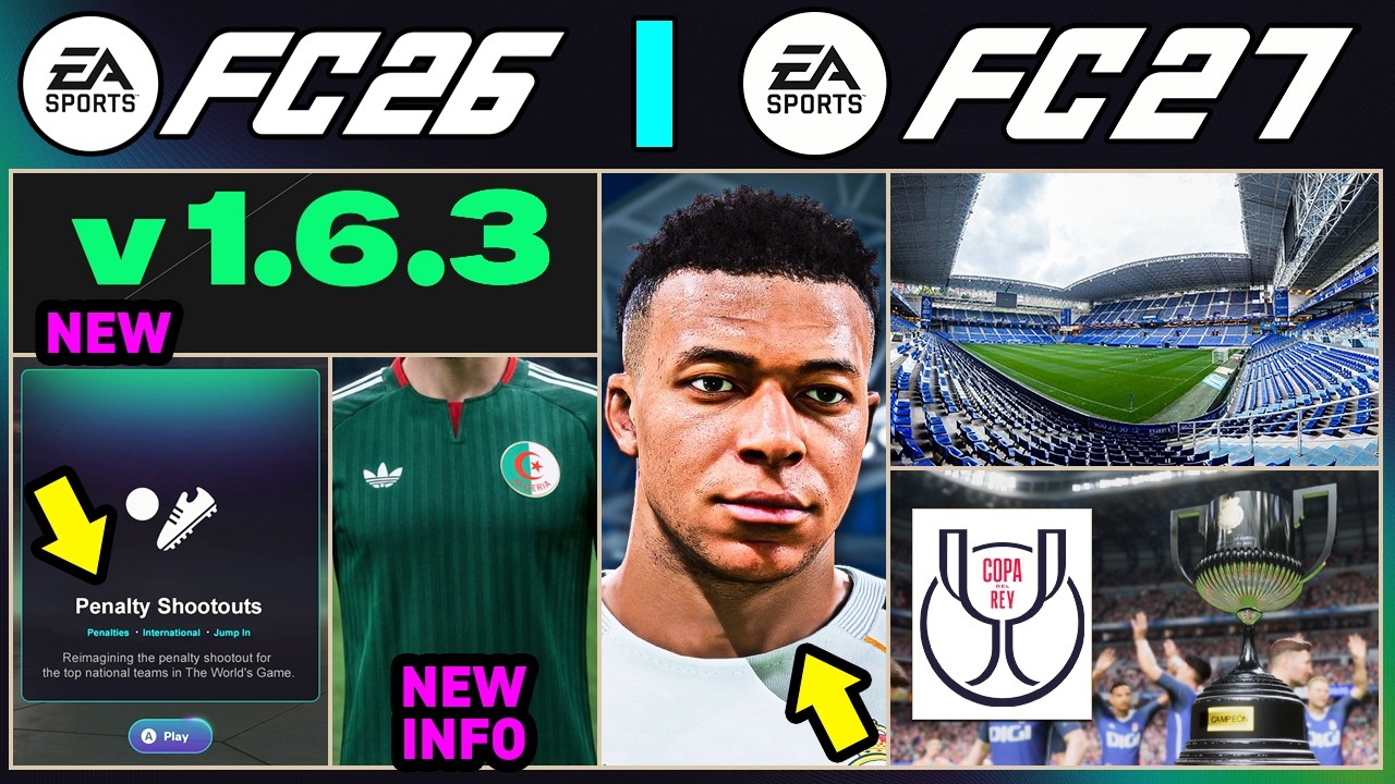 EA FC 26 - NEW Title Update, Features, Real Faces & EA FC 27 Additions ✅