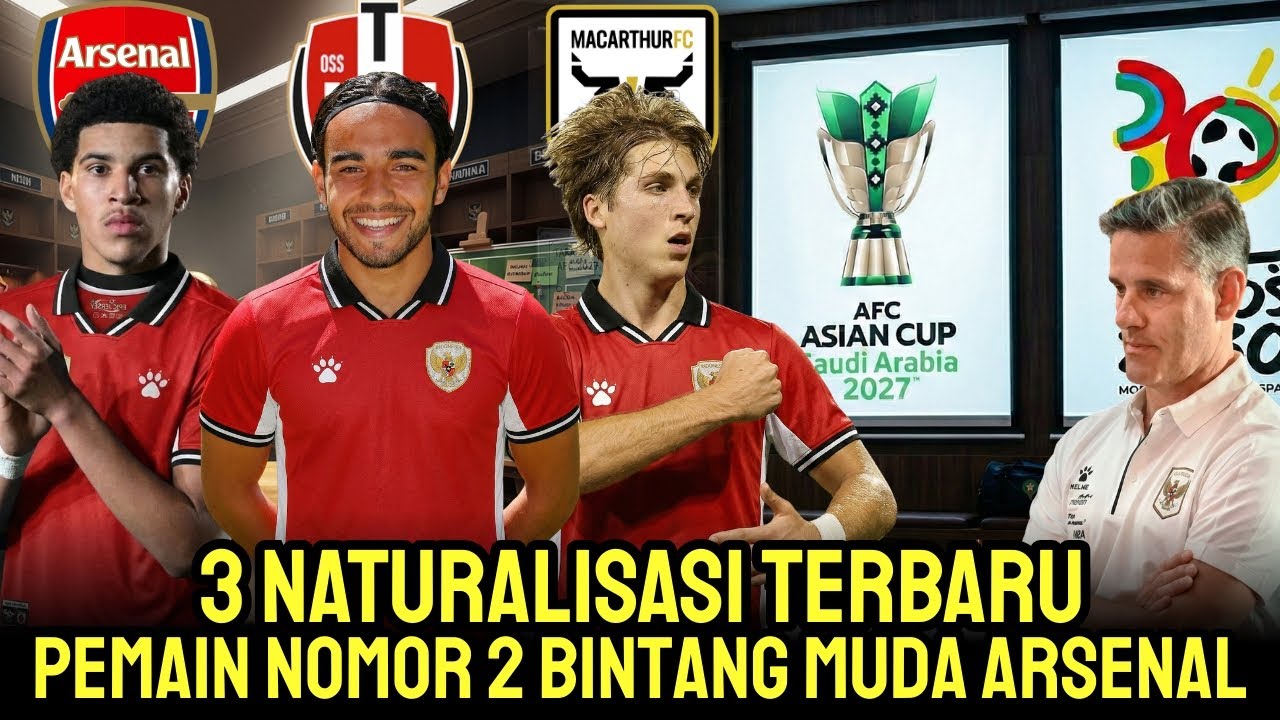 LANGKAH MENGEJUTKAN PSSI! Ini 3 Pemain Naturalisasi Yang Wajib Di Amankan Untuk Piala Dunia 2030