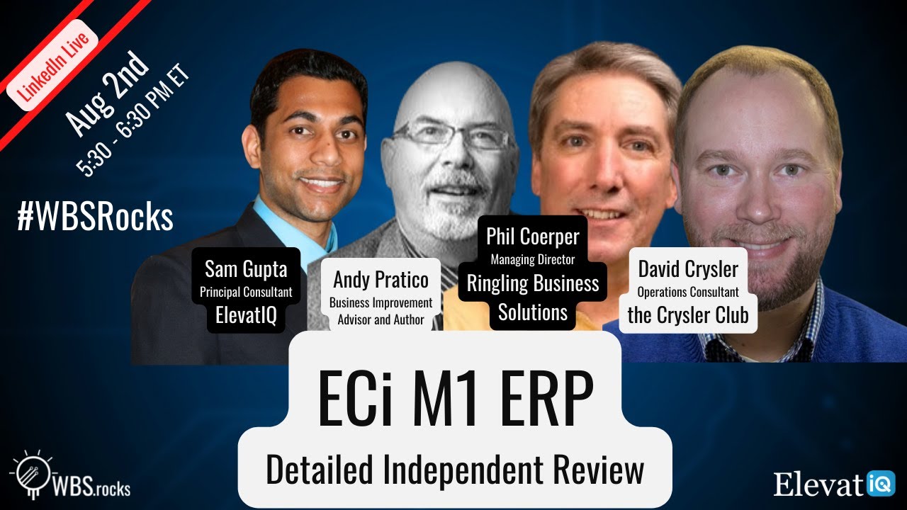ECi M1 Detailed Independent Review | M1 ERP Pros and Cons | ECi M1 Overview