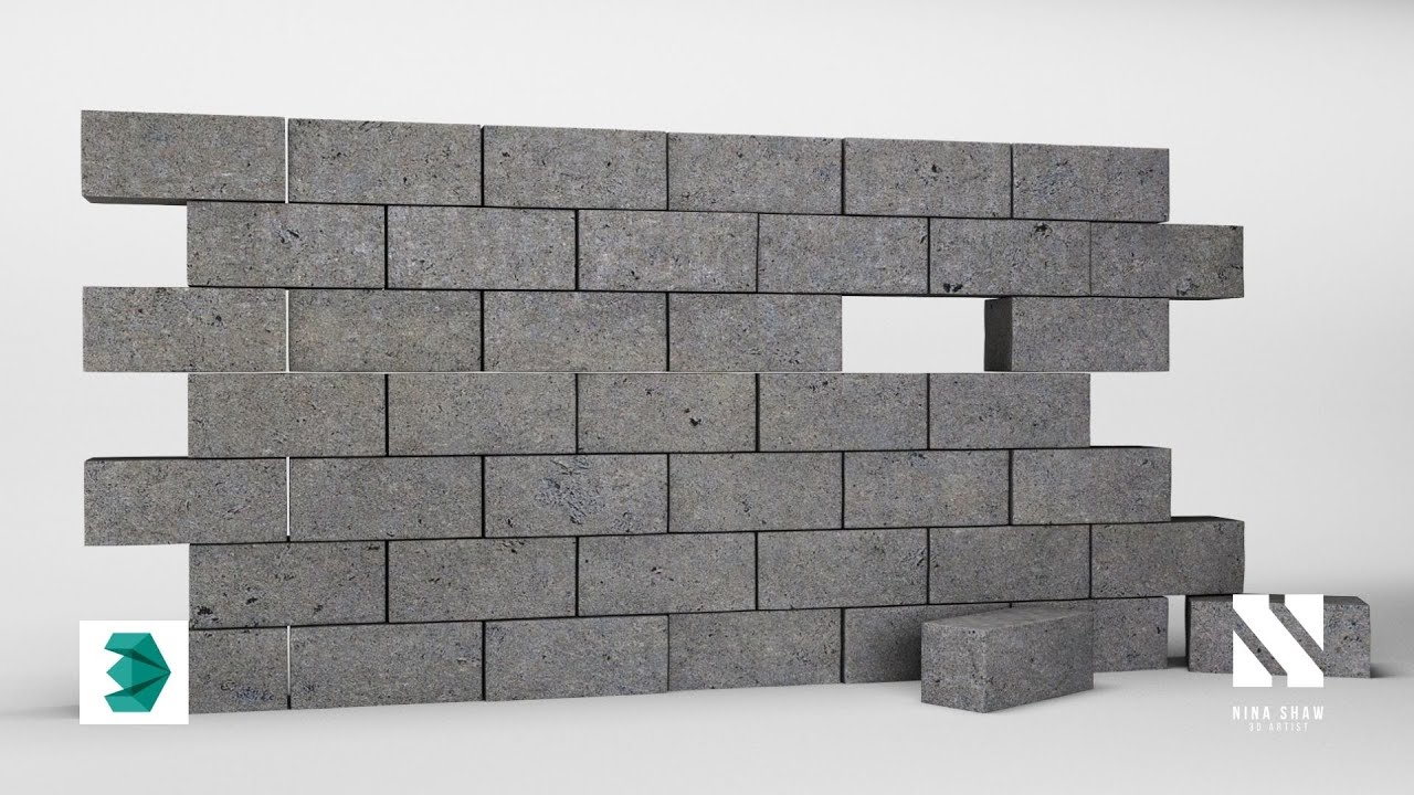 How to Make a Brick Wall in Autodesk3dsMax