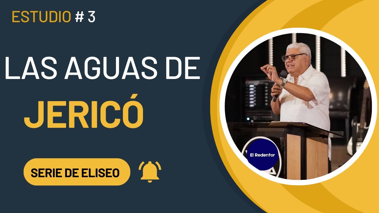 Las aguas de Jericó | Pastor Dr. David Rodriguez| Estudio Bíblico | TBB El Redentor