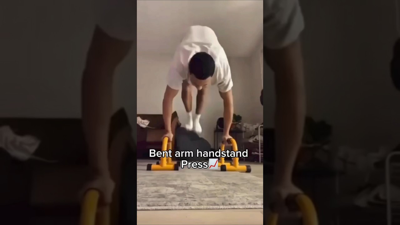 Learn Bent Arm Handstand 💯✅  #calisthenics #calistenia #trendingshorts #shorts #tips