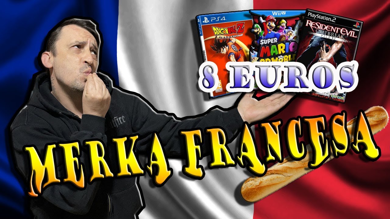 CONOCE el MERCADO FRANCES de VIDEOJUEGOS😁 QUE PRECIOS TIENEN LOS VIDEOJUEGOS en FRANCIA'?🤑