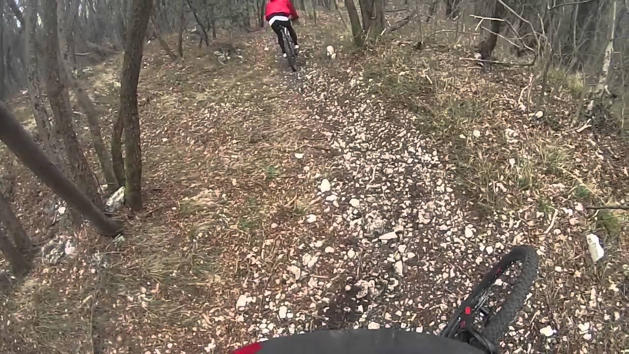 ABC team bike MTB Valdobbiadene - Discesa sentiero 1007  - Indigeno GoPro Hero 3
