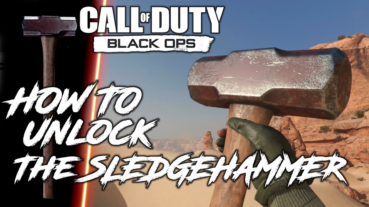How To Unlock The SLEDGEHAMMER In Black Ops Cold War Multiplayer (Sledgehammer Cold War Guide)