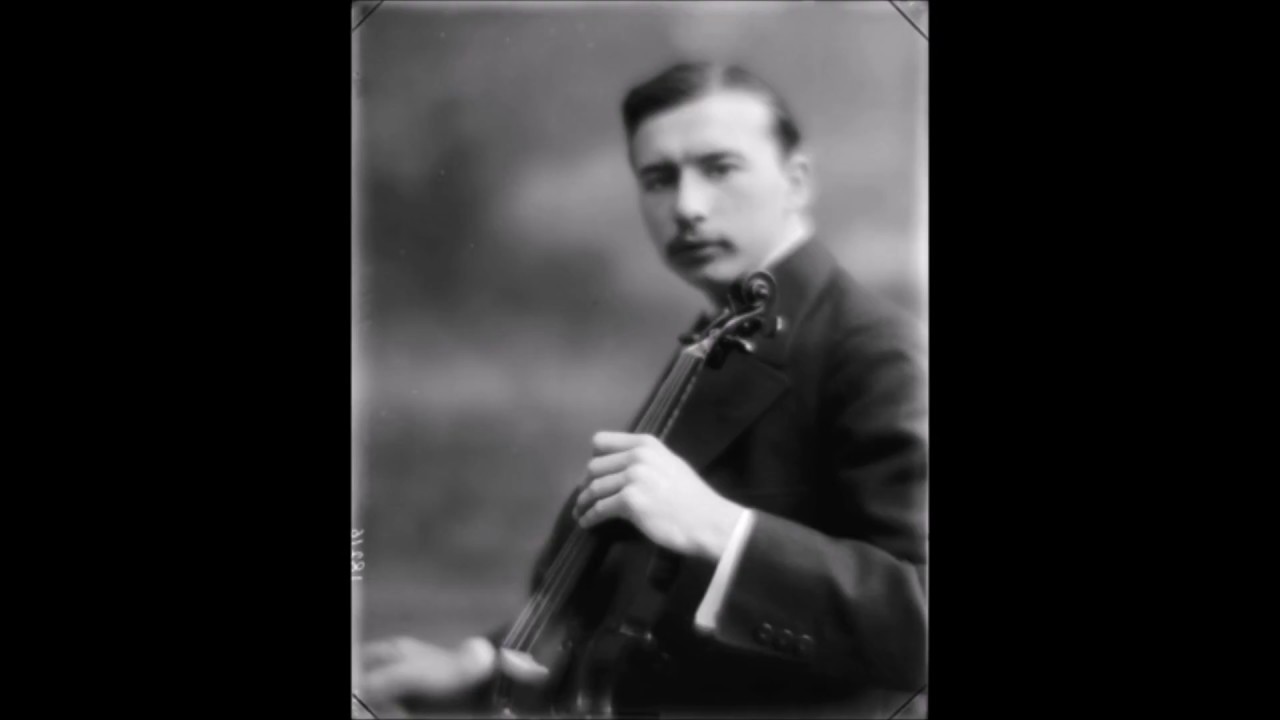 Franz von Vecsey(1893-1935)-Kreisler preludium&Allegro(Rec:Berlin 1925)