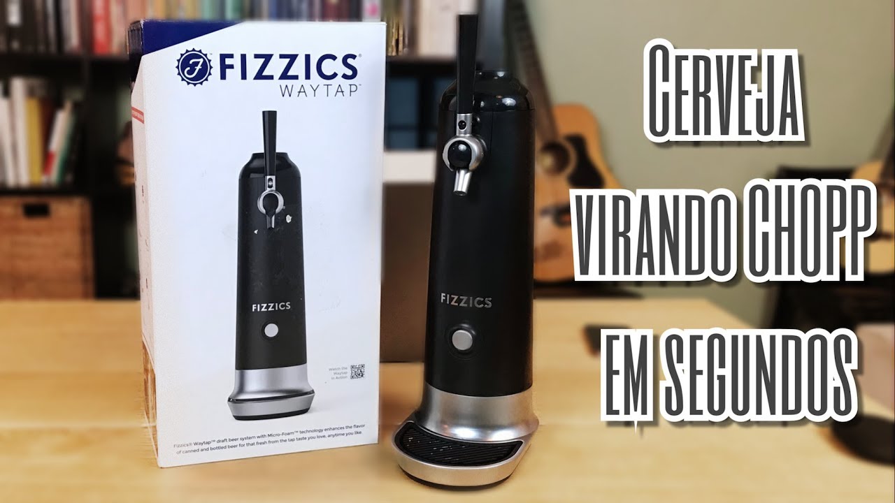 Como transformar cerveja em Chopp em 1 segundo! Unboxing Fizzics | MacMasi