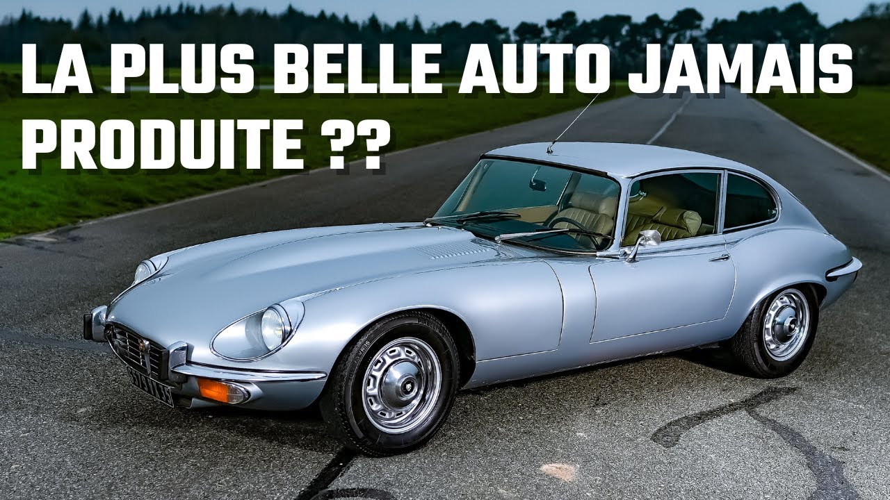 La plus belle auto jamais produite ?? Essai Jaguar Type E V12