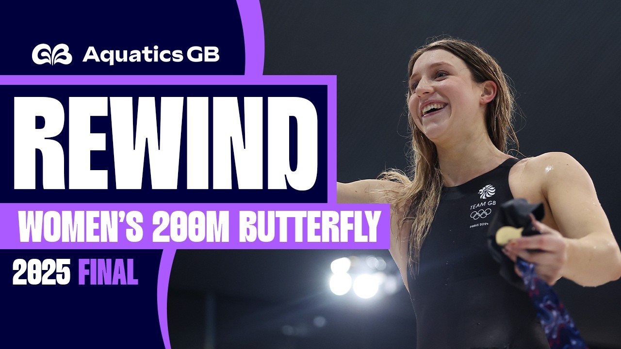 On The Plane ✈️ | Women’s 200m Butterfly Final | AGB Swimming Championships 2025