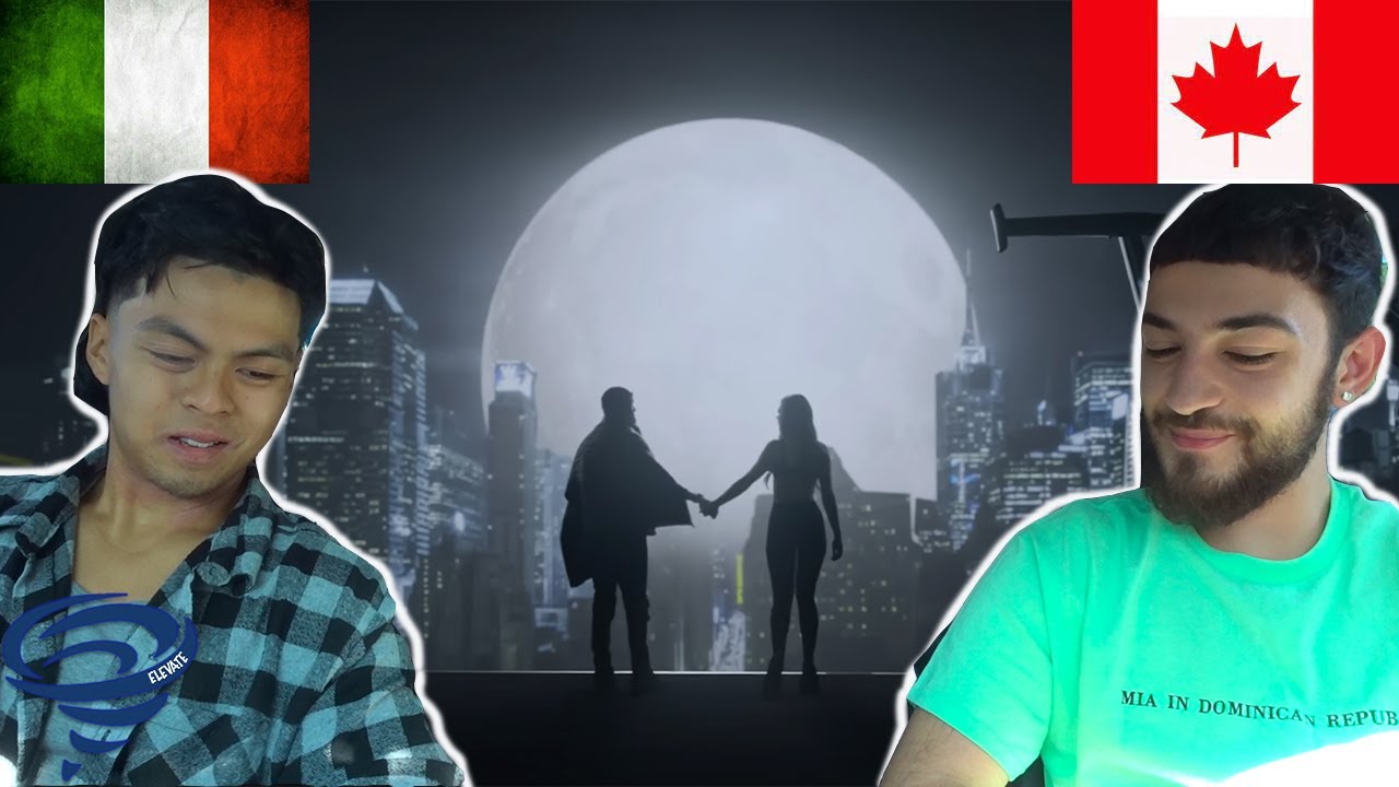 CANADIANS REACT TO ITALIAN RAP - Neima Ezza - Lei feat. Rondo (Official Video)