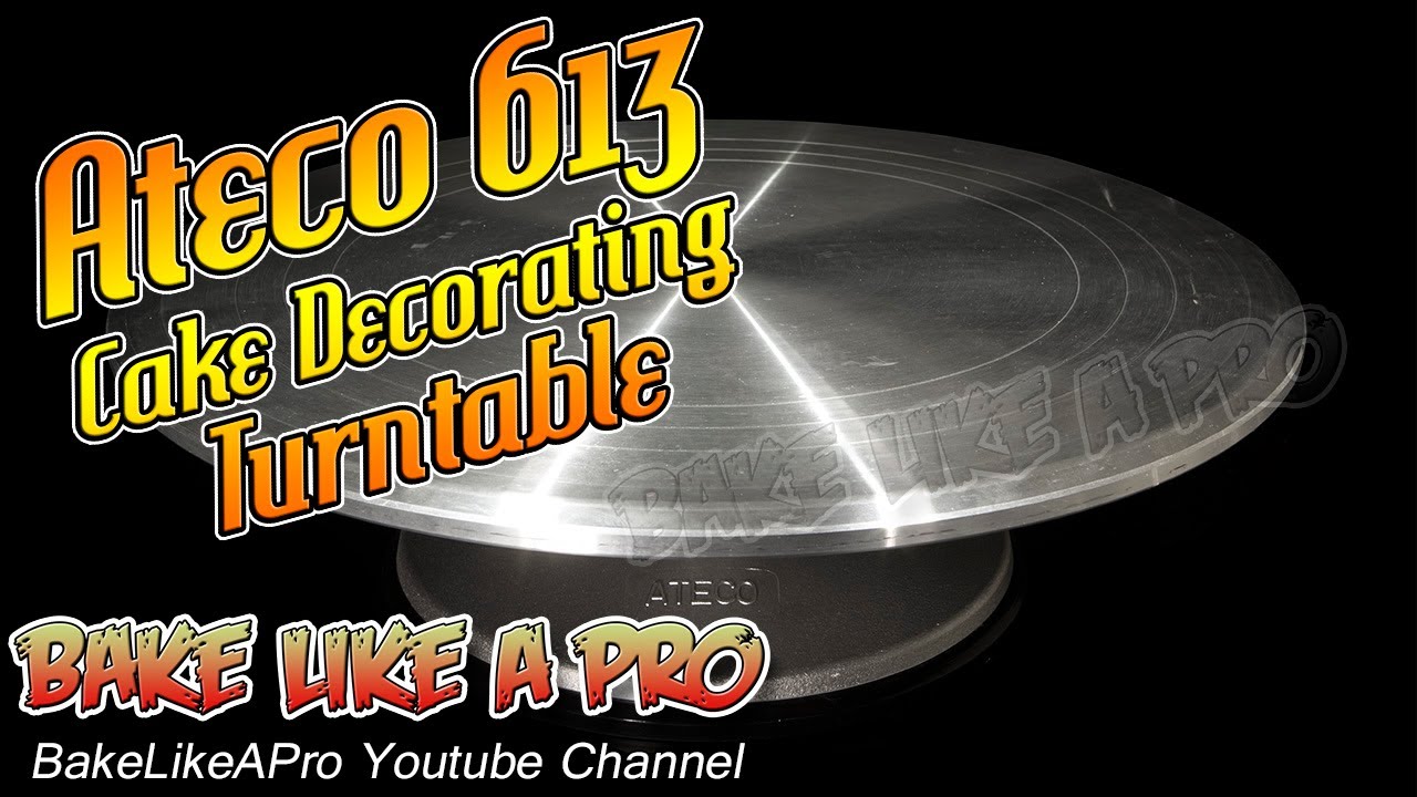 Ateco 613 Cake Decorating Turntable Unboxing And Review