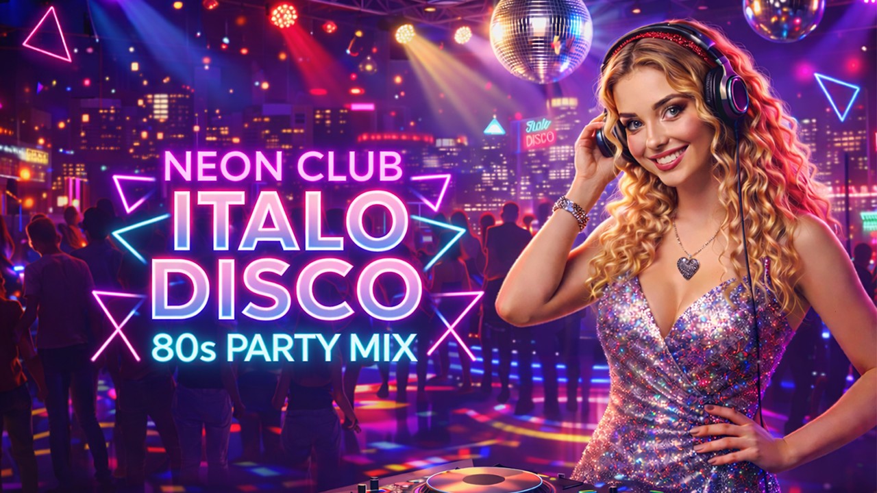 ITALO DISCO 1983 NEON CITY 🌃 Rare Italy Synth Collection