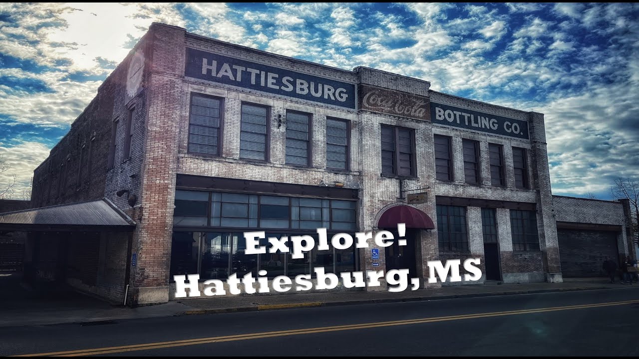 Hattiesburg, MS: A 4K City Walking Tour