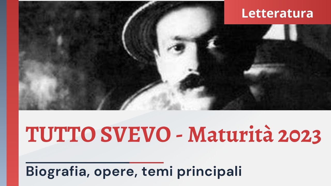 TUTTO SVEVO: biografia, opere, riflessioni - Maturità 2023 📚🦉