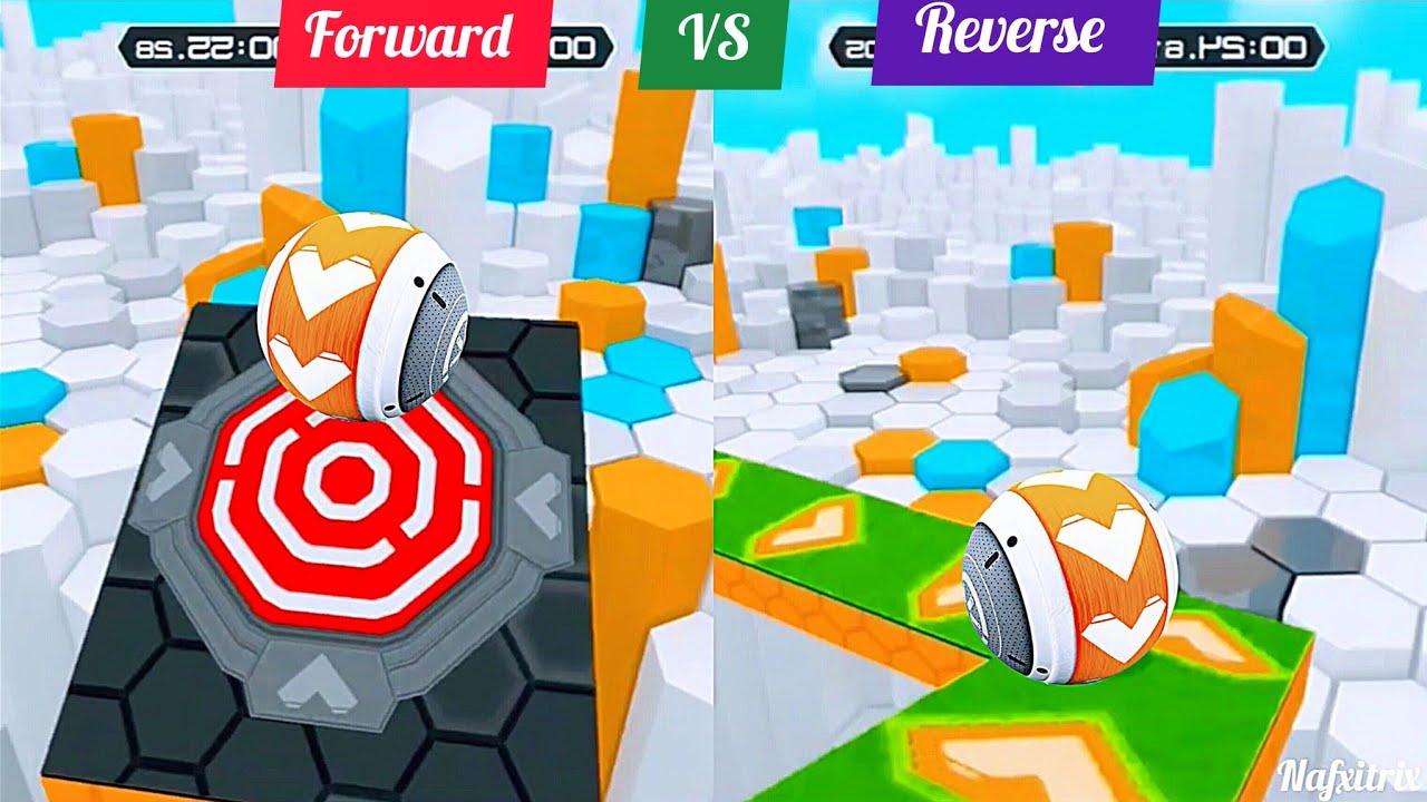 Gyrosphere Trials ⏩ Forward VS ⏪ Reverse 🌹 Gyro Balls ❄️ Snow White 💥 Nafxitrix Gaming #43