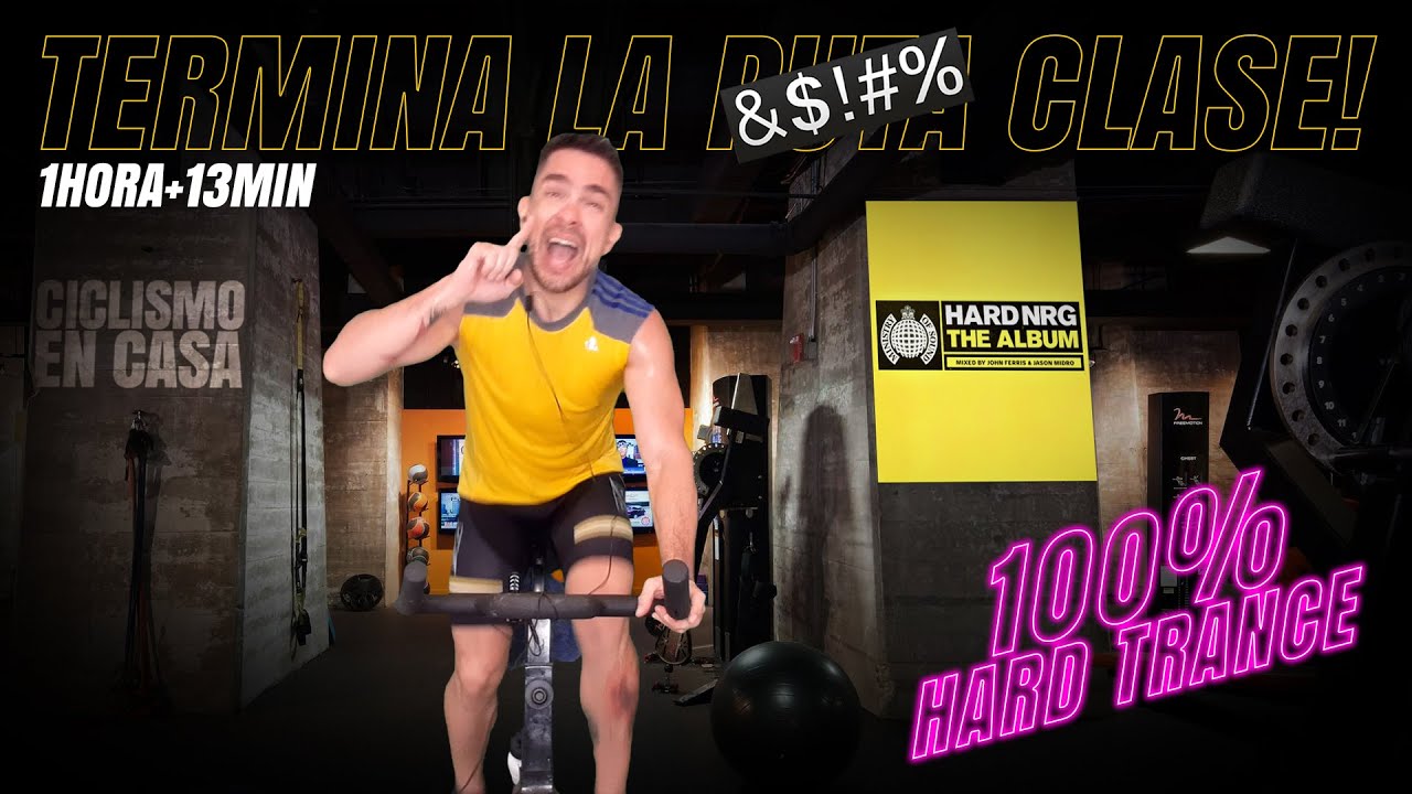 100% HARD TRANCE | CLASE ESPECIAL DE SPINNING | CICLO INDOOR | DJ JASON MIDRO | CICLISMO EN CASA #23