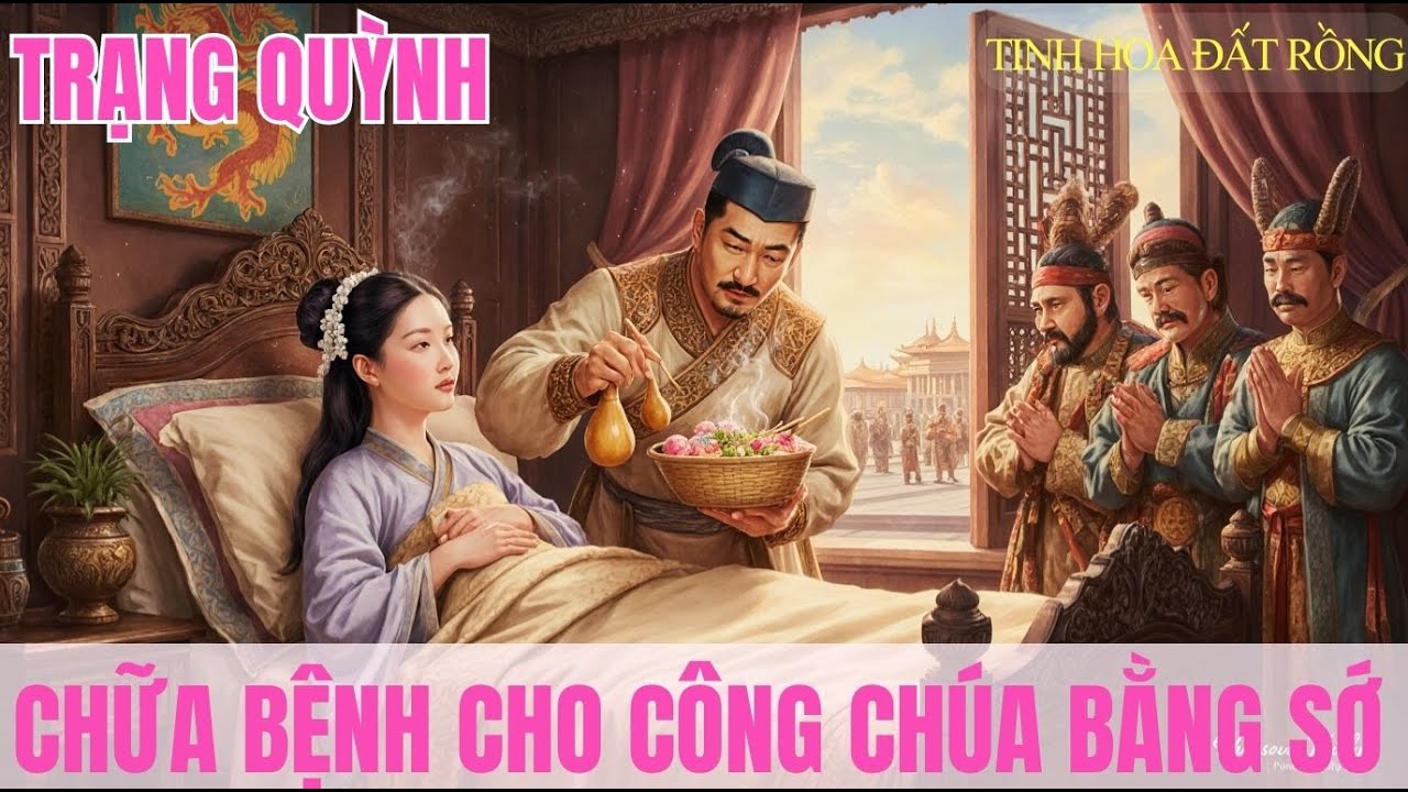 Cười Bể Bụng: Trạng Quỳnh Chữa Bệnh Công Chúa Bằng Cách... Siêu Lầy!