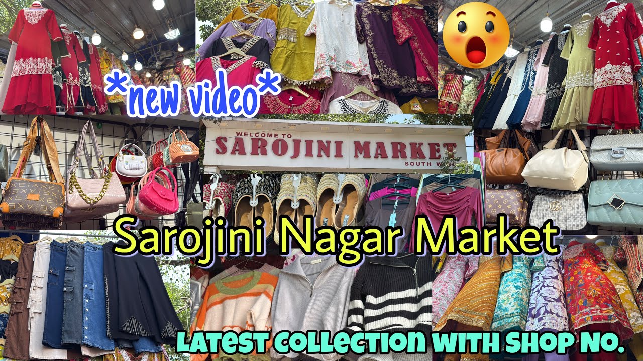 Sarojini Nagar Market Delhi✨| Latest Collection with Shop Number September 2025| Jasmine kaur