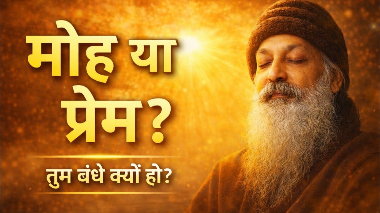 मोह ही दुख की जड़ है | आसक्ति क्यों बाँधती है? | Osho Hindi Speech | Osho #osho 