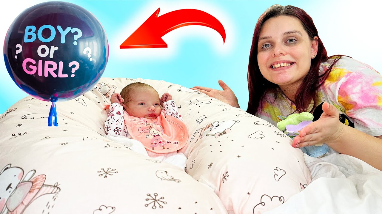 🥳 GENDER REVEAL PARTY👩🏼‍🤝‍👨🏻 GENUL BEBELUȘULUI 👶 în FAMILIA MAREI