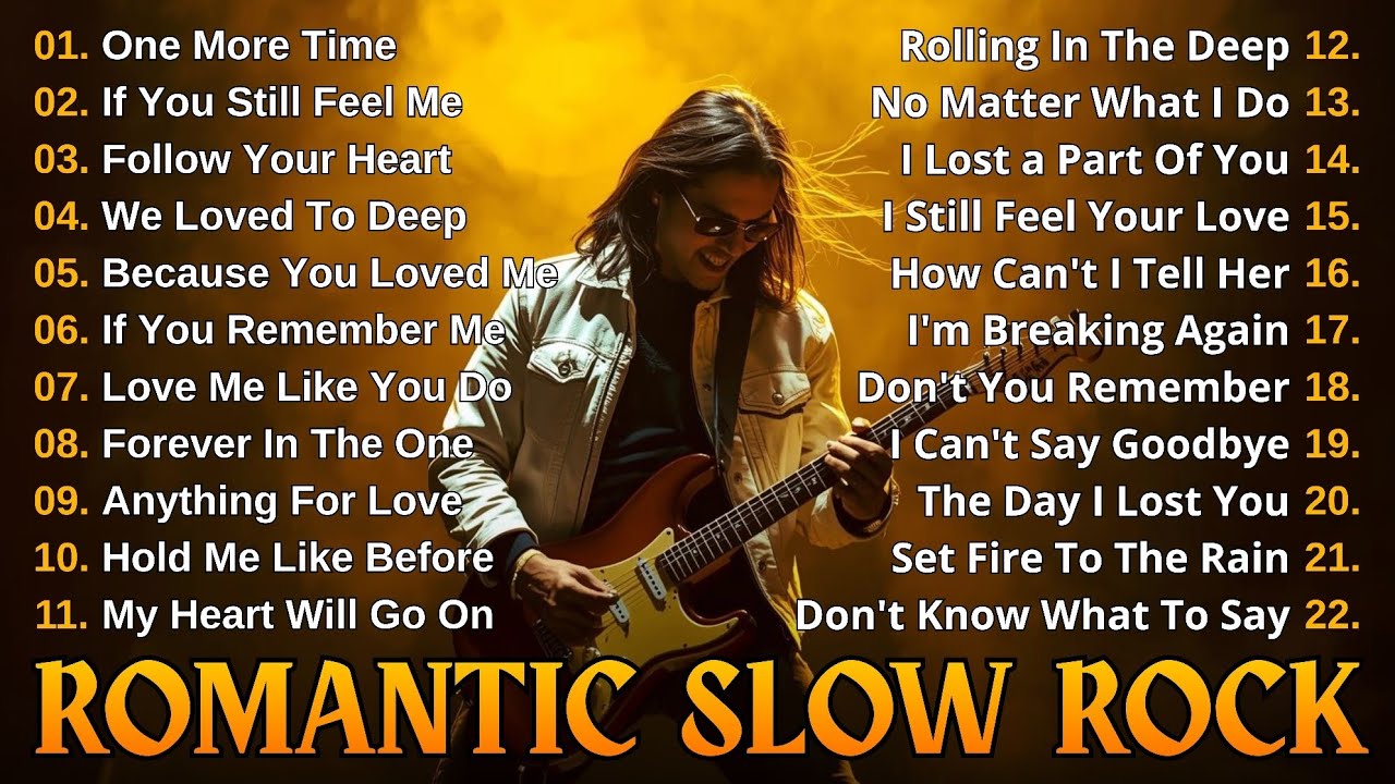 EMOTIONAL SLOW ROCK - AMERICAN ROCK SONGS - PLAYLIST 2026 