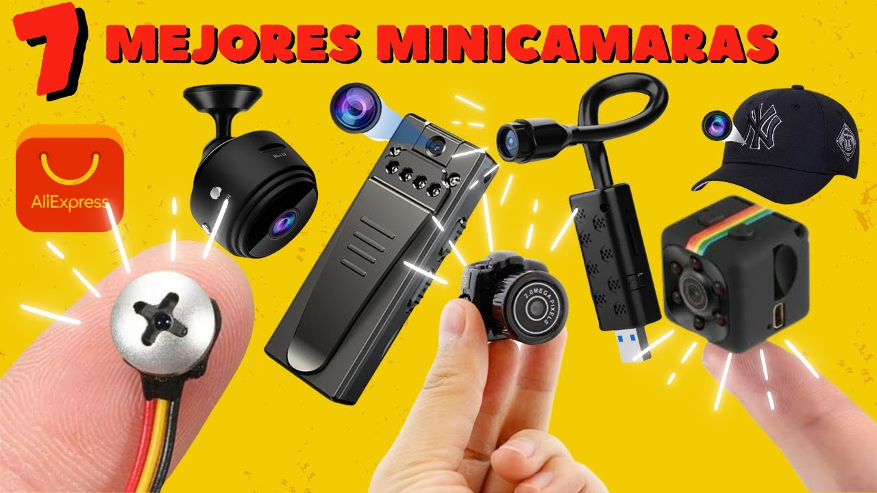 Las 7 mejores mini cámaras espias WIFI DVR USB (Calidad y Precio) 2025
