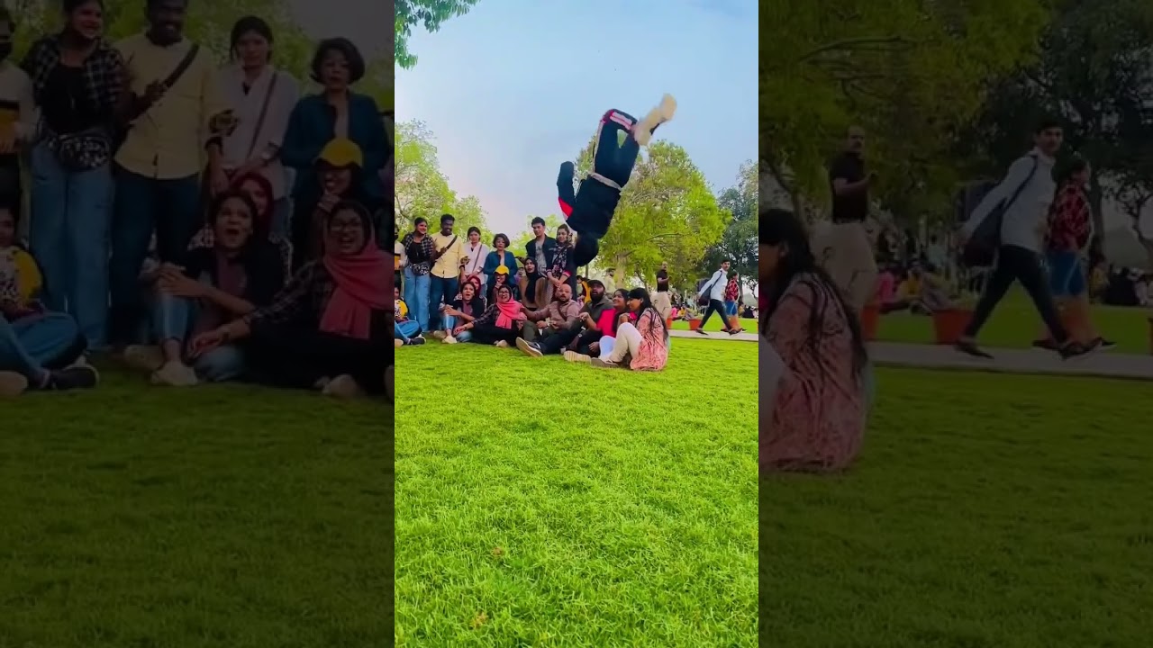 Amazing flips reactions on India Gate #public #reaction #youtube #shorts #trending #music #reels