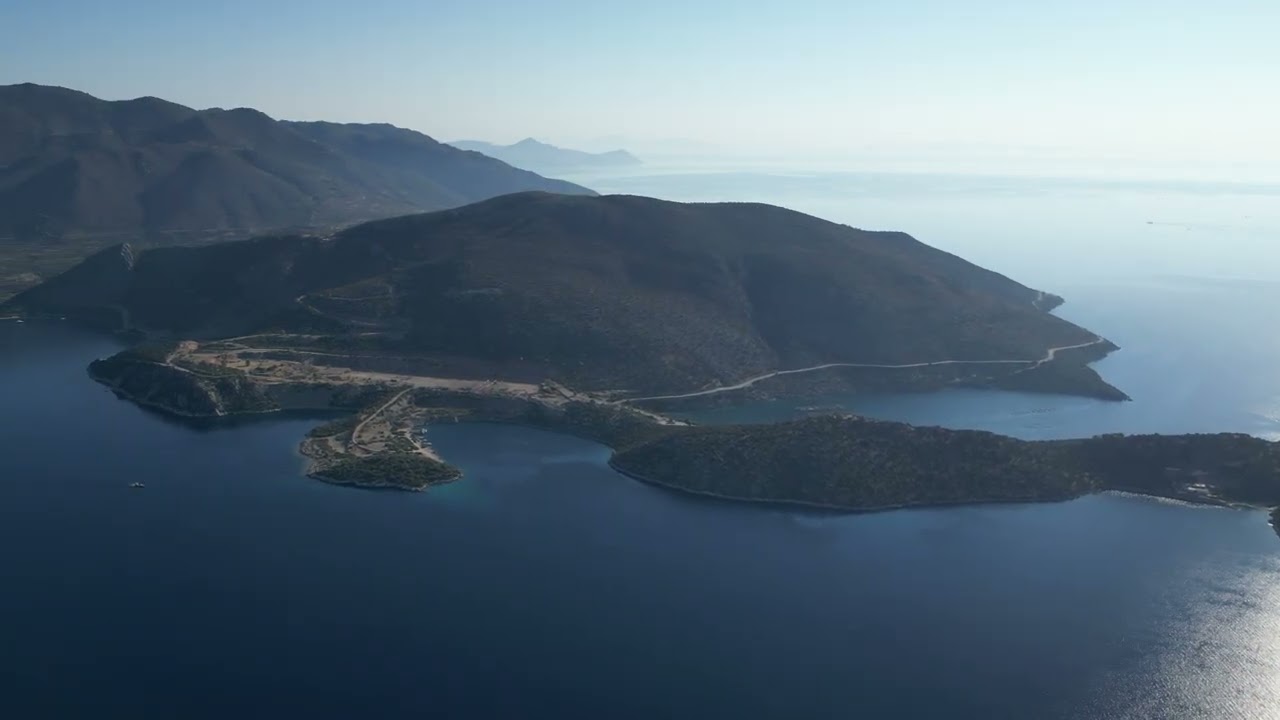 🇬🇷 Argolis, Peloponnese in 4K - Mini3pro footage from Greece