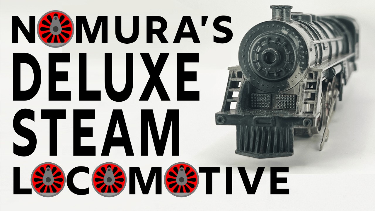 Obscure HO Scale: Nomura's Deluxe Steam Locomotive