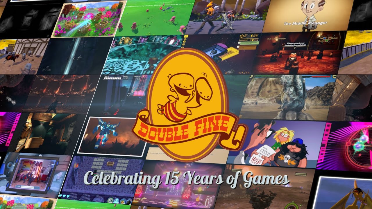 Double Fine Productions 15th Anniversary Studio Reel