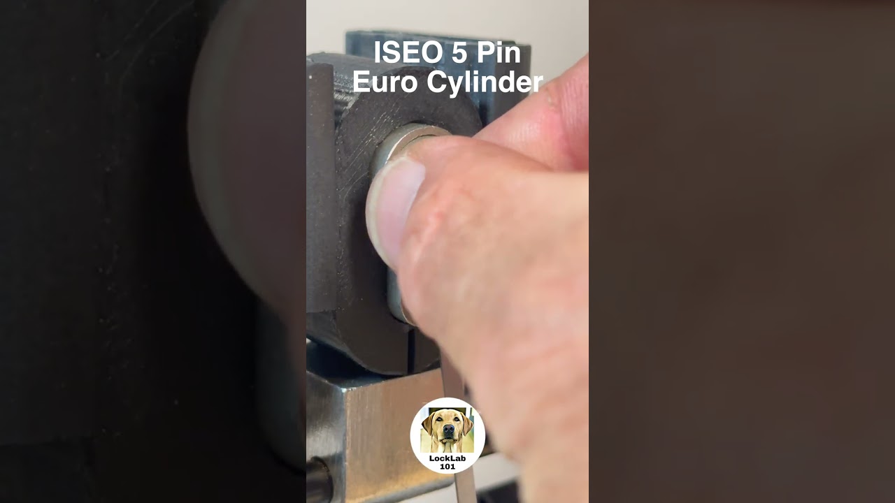Lock Picking Shorts: ISEO 5 Pin Euro Cylinder SPP
