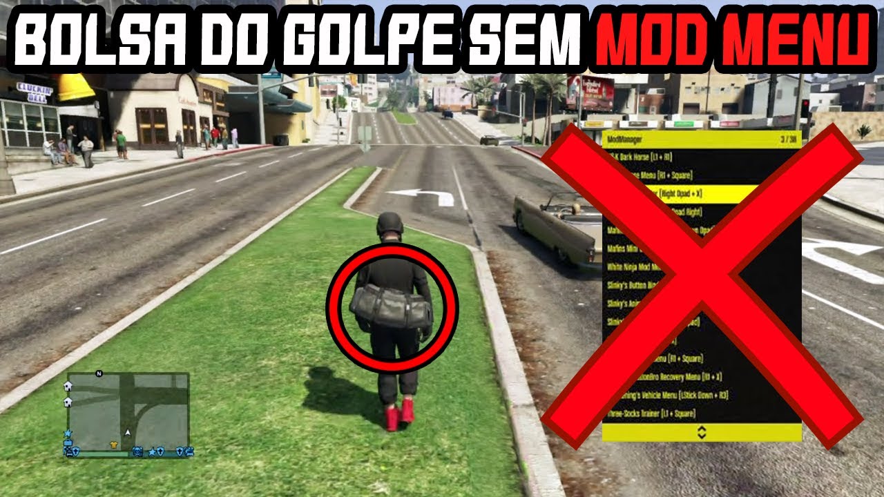 GTA V E POSSIVEL PEGA A BOLSA DOS GOLPES NO PS3/XBOX 360 SEM MOD MENU?? [VIDEO RESPOSTA]