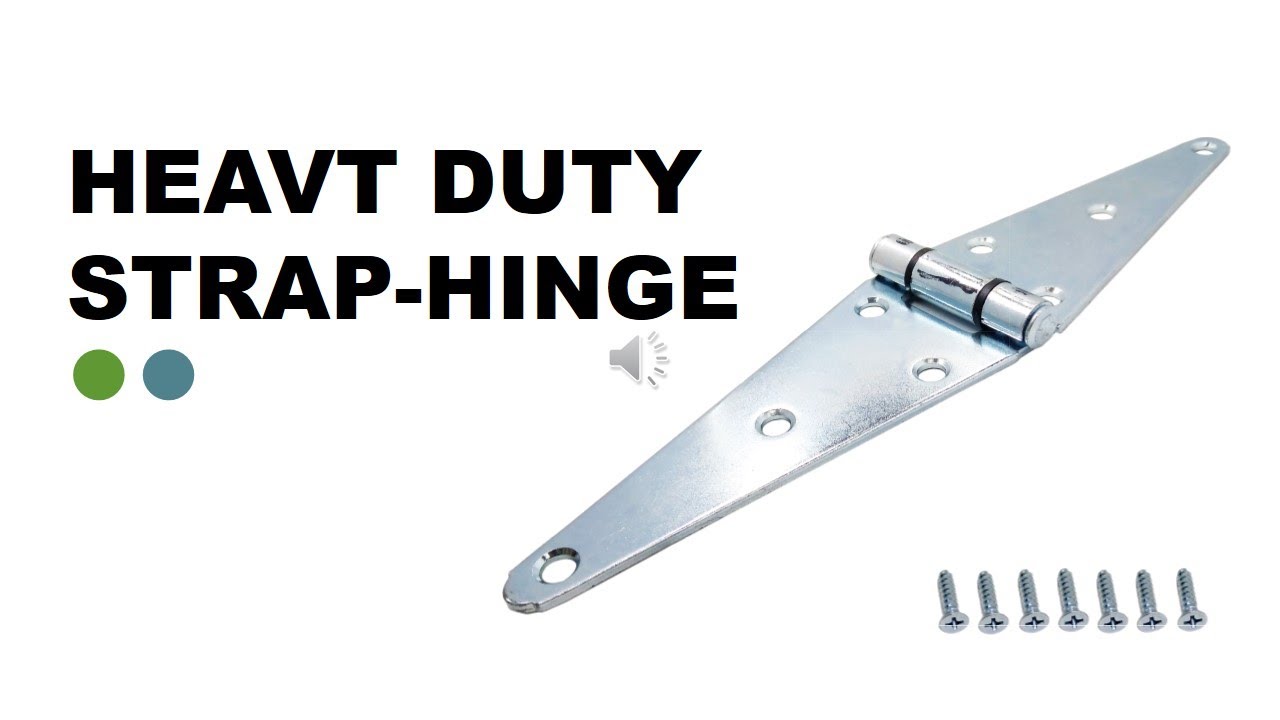 Heavy Duty Strap Hinges for various doors Easy to install | HOWTOOL Hardware