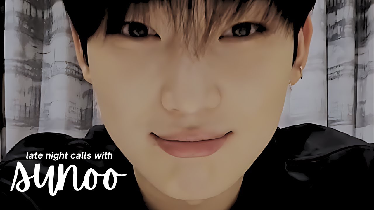 enhypen imagine: late night calls with sunoo.