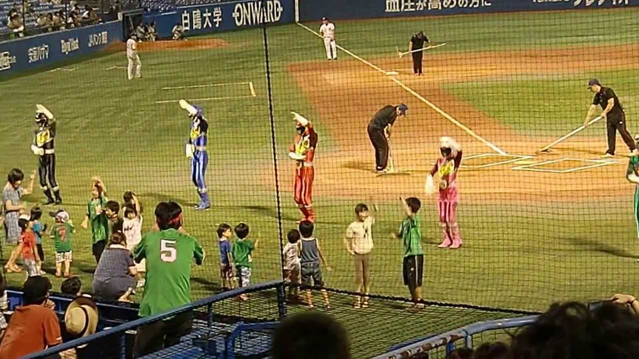イースタン・リーグ神宮ナイター 獣電戦隊キョウリュウジャーショー