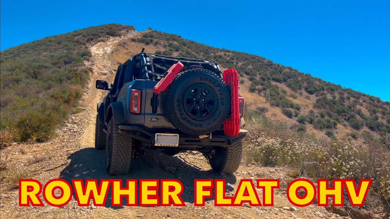 FORD BRONCO COMPLETED ROWHER FLAT OHV TRAIL BY OURSELVES | The Bronco Adventures